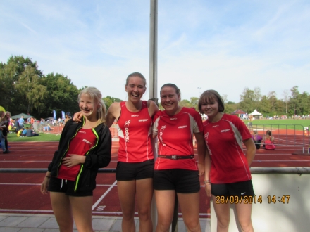 Aleid, Femke, Marith en Leonie